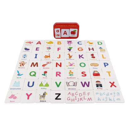 Alphabet Cognition Flash Cards (Tinbox)