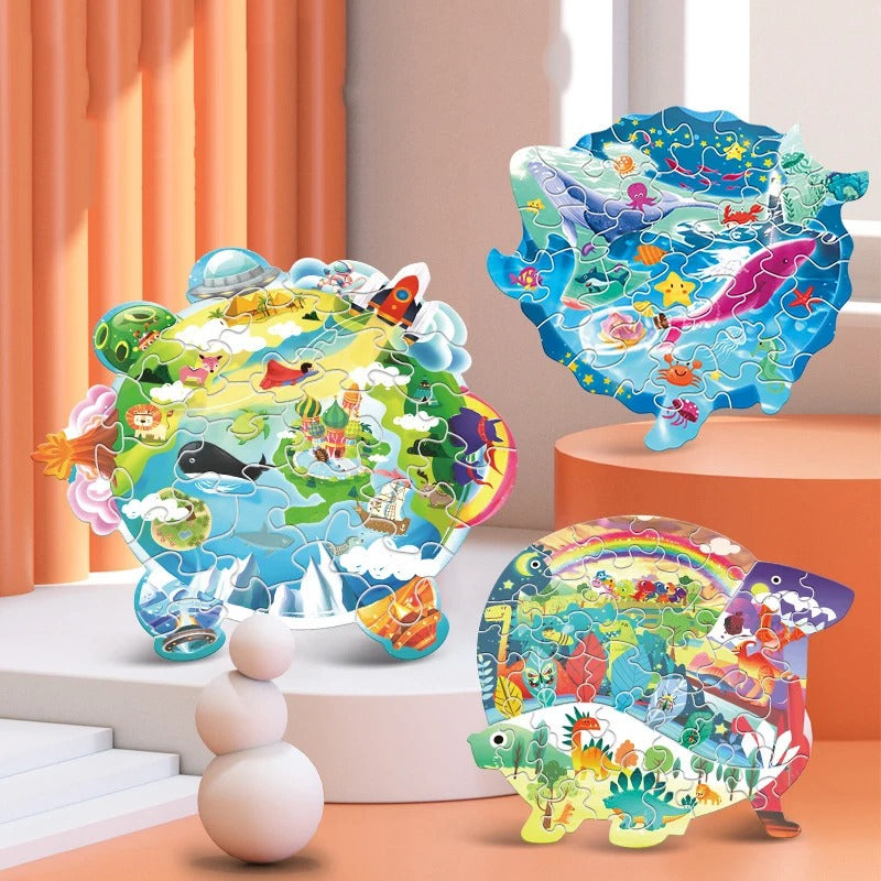 Mini Dinosaur World Jigsaw Puzzle