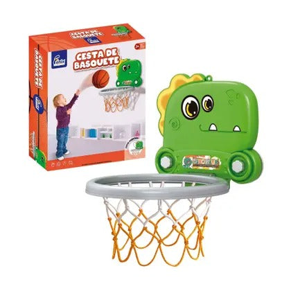 Dinosaur Basket Ball Hoop with Ball and Pump