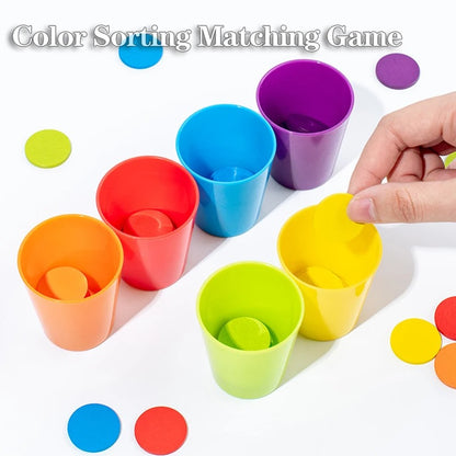 Colour Classification Stacking Cup Game – Pattern Matching