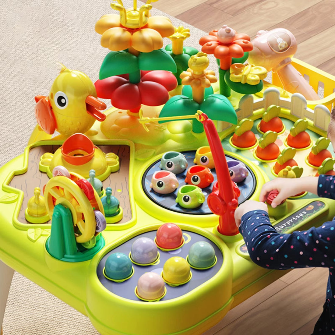 Farm Amusement Park Multifunctional Magnetic Game Table
