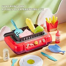 DIY Magic Food Cooking Set – Color-Changing, Bubble-Grill Fun