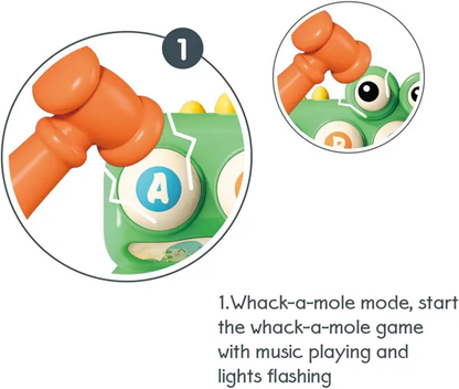Whack-A-Mole Learning Toy Fine Motor Skills Game For Toddlers