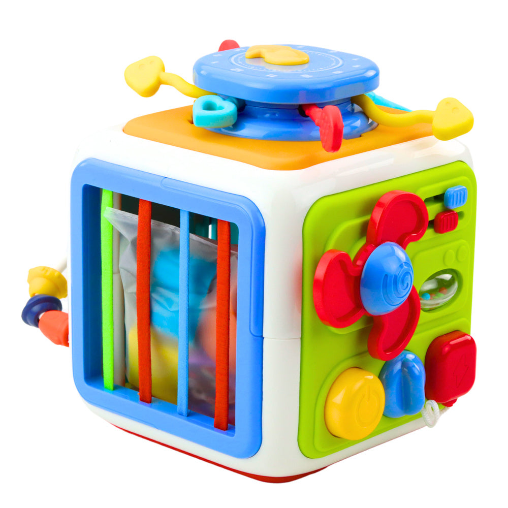 Huanger Interactive Sensory Activity Cube (with Music)
