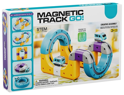 Magnetic Track Go – Magnetic STEM Track Set - 39 pcs
