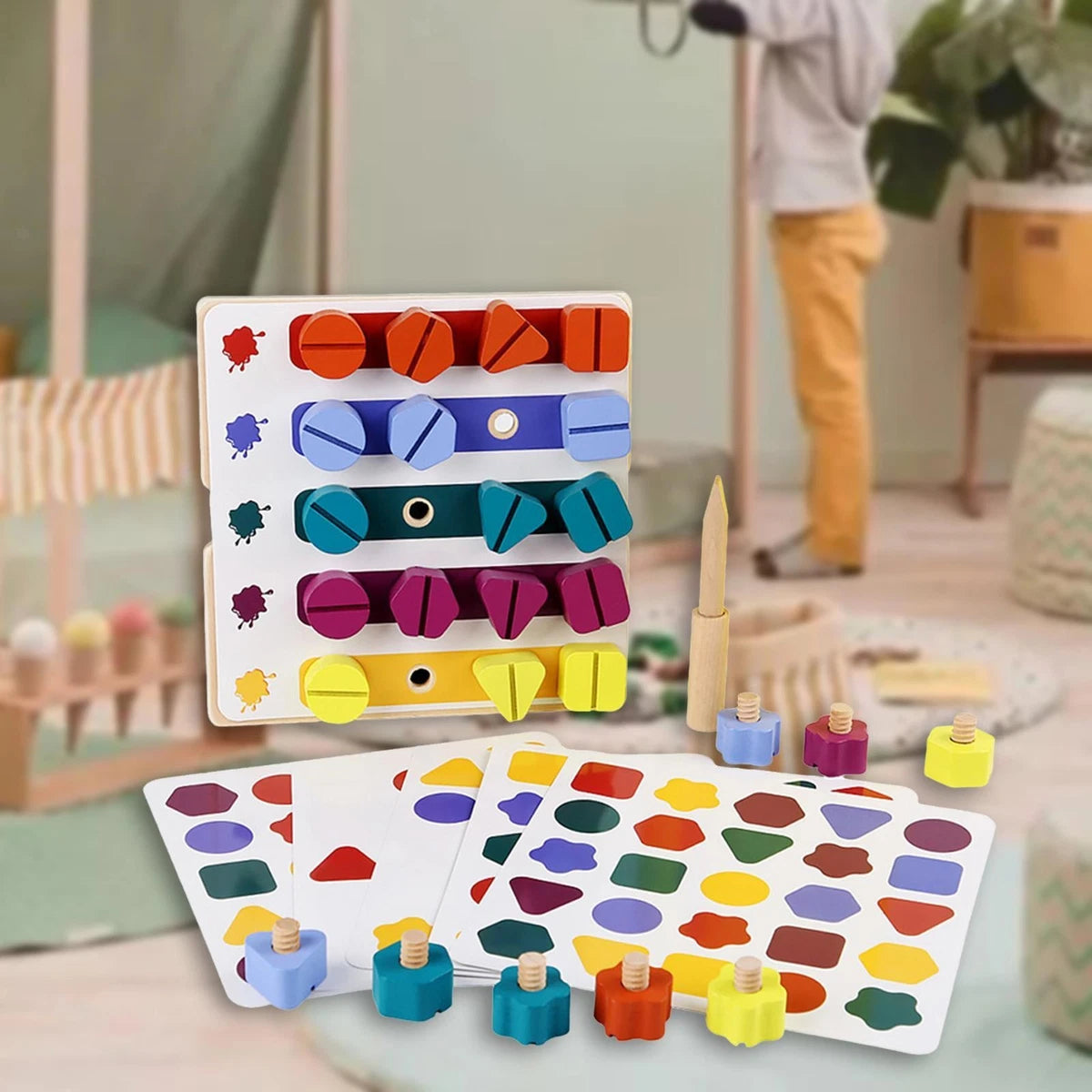 Rainbow Nut Shape Screw Driver Board