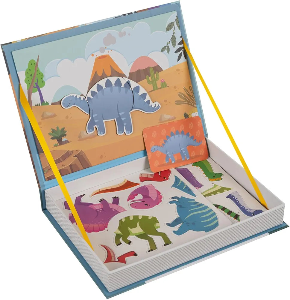 Color Day Dinosaur Magnetic Book  - 36 Pieces