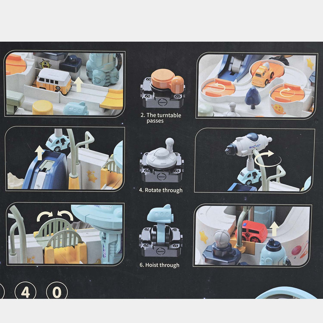 Space Exploration Car Adventure Track Set