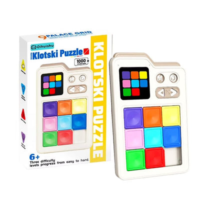 Electronic Brain Teaser Slide Puzzle 1000 Challenges Game