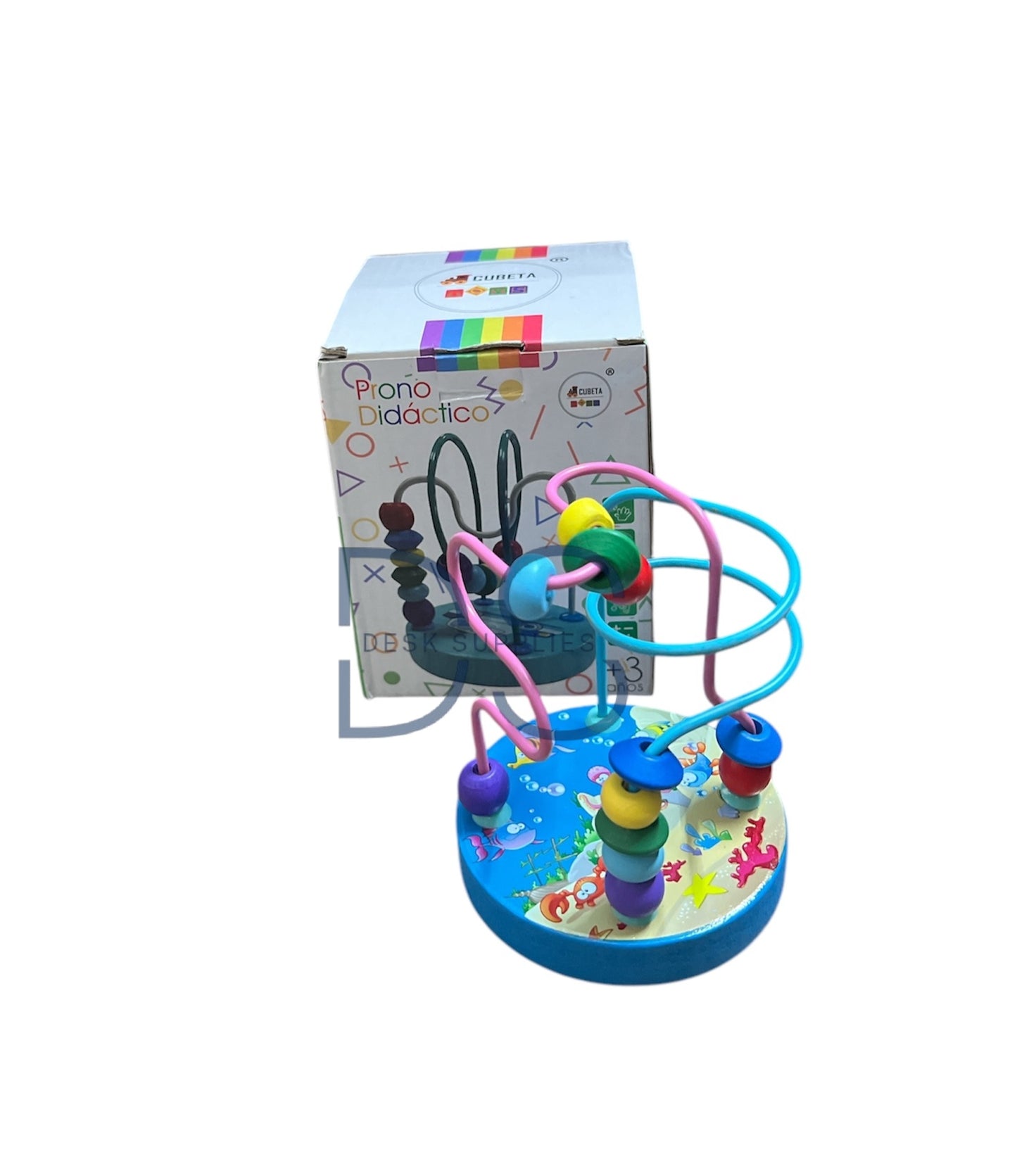 Wooden Marine Life Bead Maze Toy