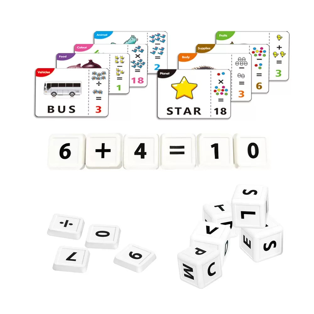 2 in 1 Word & Maths Learning Kit