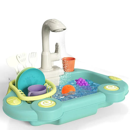Kitchen Tools Wash Basin Pretend Play Set