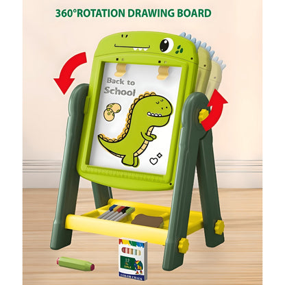 Art Easel Dual Sided Magnetic Drawing Board-24pcs