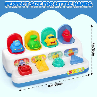 Huanger Vehicles Pop-up Peekaboo Toy