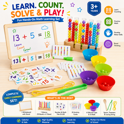 Number Cognitive Operation Bead Matching Game