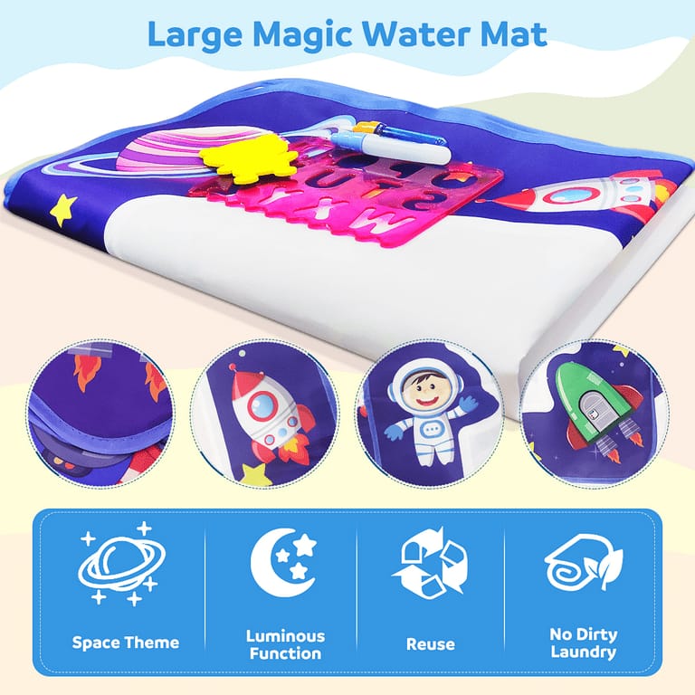 Magical Aqua Doodle Canvas Washable Drawing Mat
