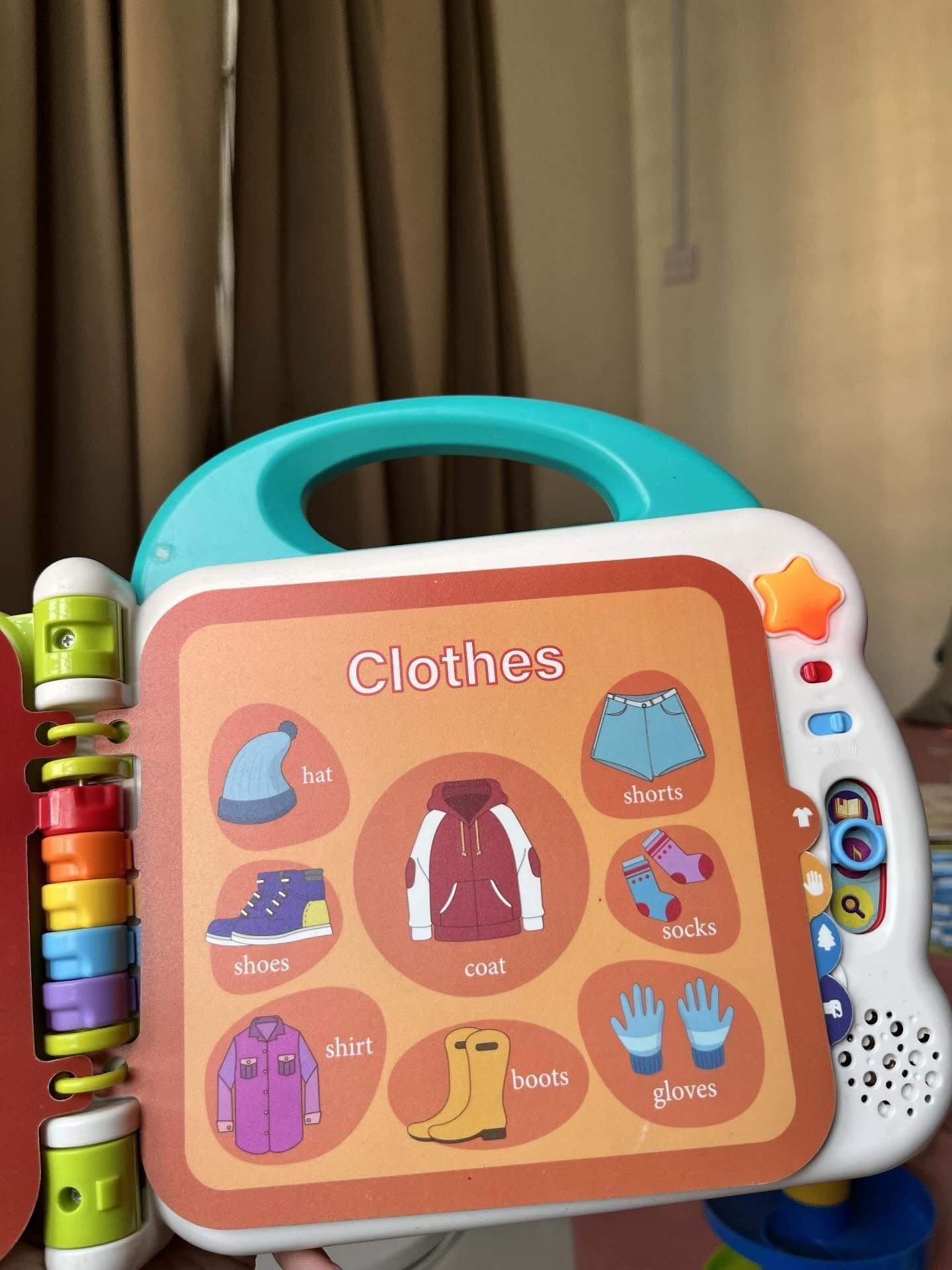 Touch and Learn Words Book with Bluetooth Function – 108 Words