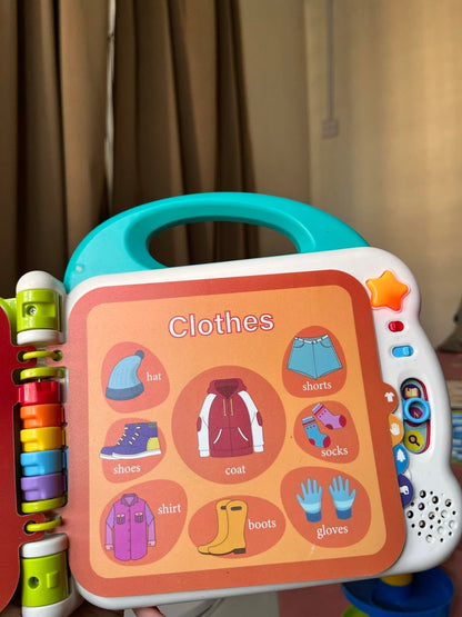 Touch and Learn Words Book with Bluetooth Function – 108 Words
