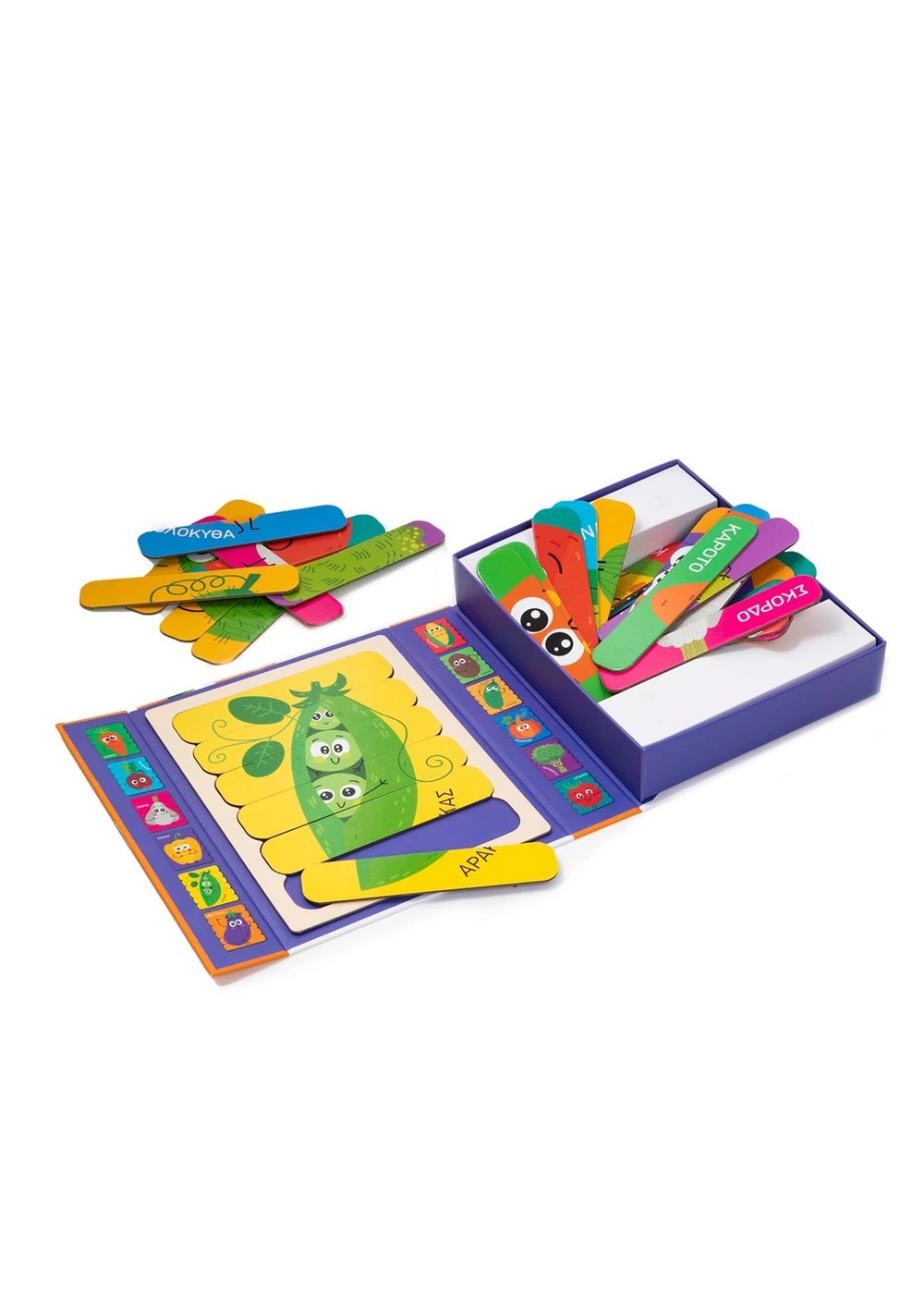 Vegetable Stick Puzzle – 36 Pieces