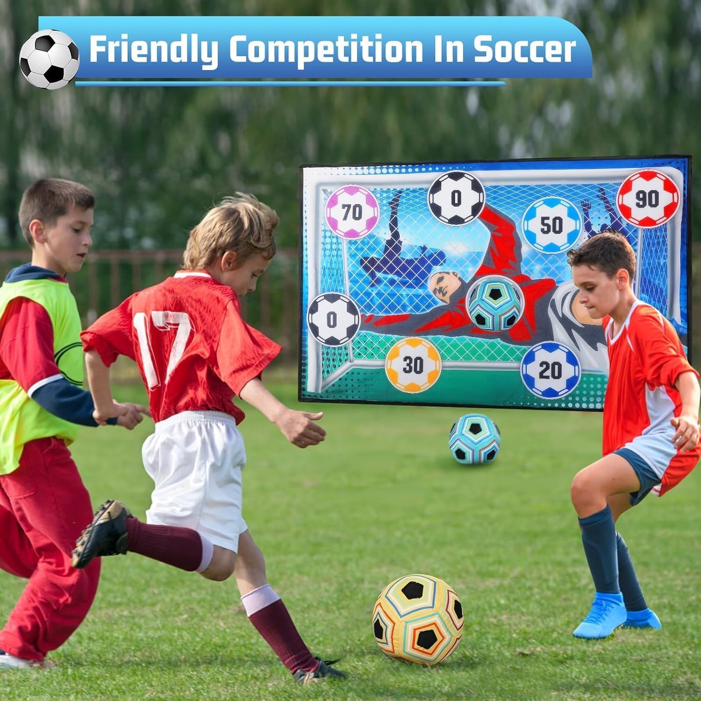Kids Sticky Soccer Ball Game