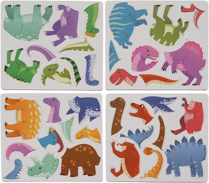 Color Day Dinosaur Magnetic Book  - 36 Pieces