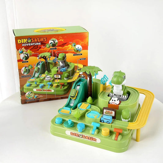 Dinosaur Car Adventure Track Play Set