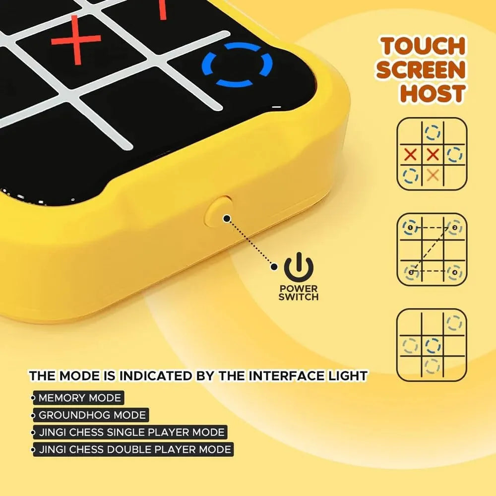 3 in 1 Electronic Tic Tac Toe Puzzle Game