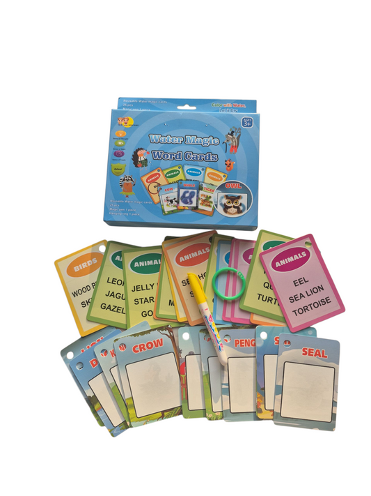 Animal Magic Water Word Cards