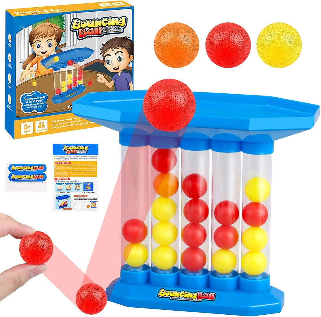 Bouncing Ball Connect Four Tabletop Family Fun