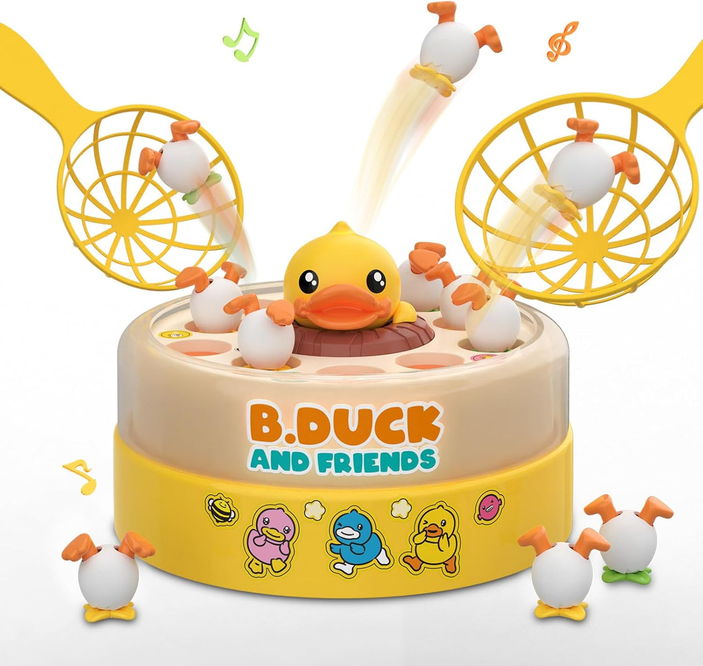 Electric Bouncing Duck Catching Game