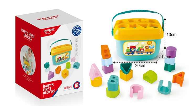 Huanger Baby’s First Blocks – Shape Sorter