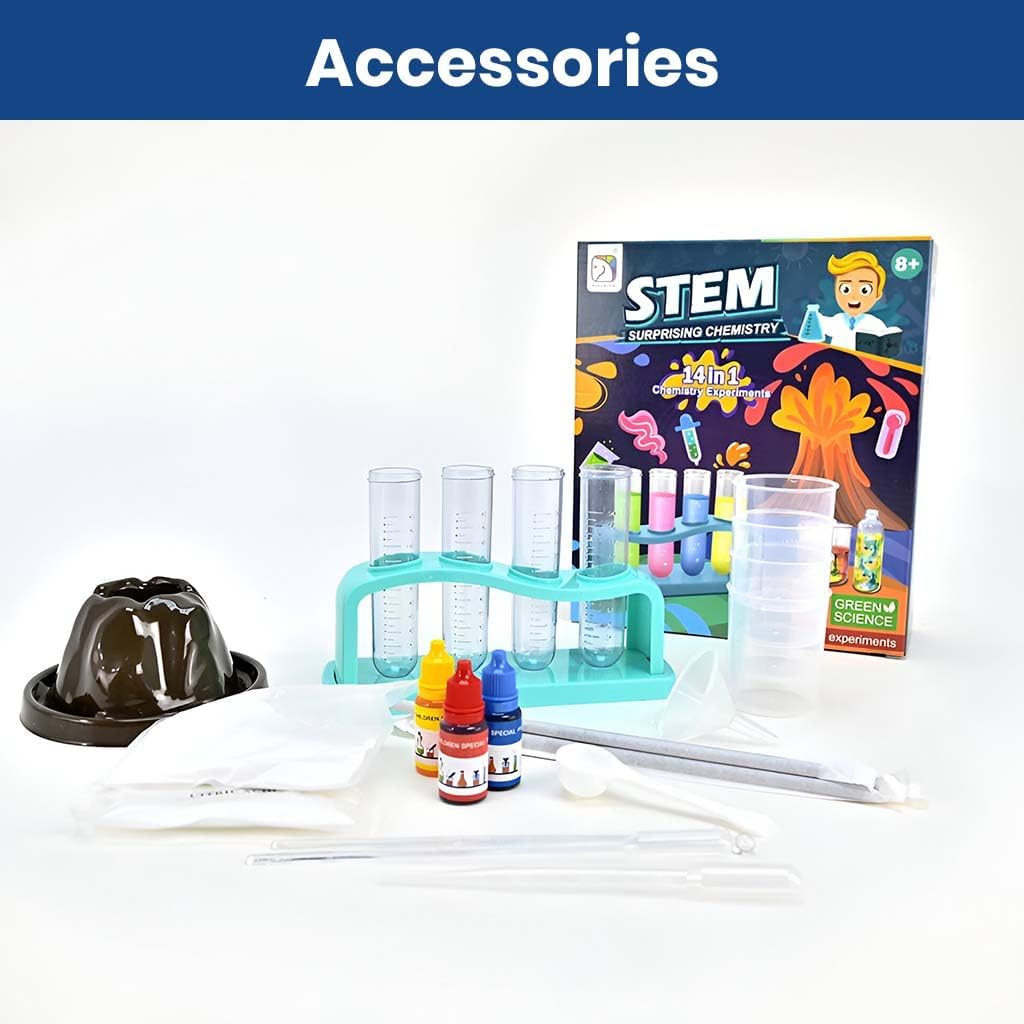STEM Chemistry Experiment Kit – 14-in-1 Science Lab Set