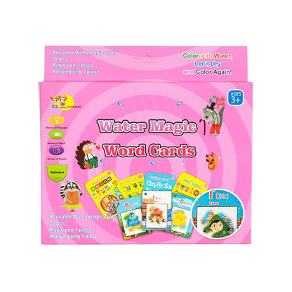 Alphabets Magic Water Word Cards
