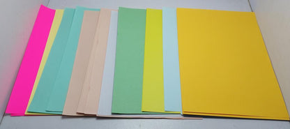 Coloured Computer Sheet Packet