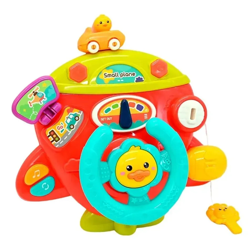 Air Craft Baby Steering Fun Wheel