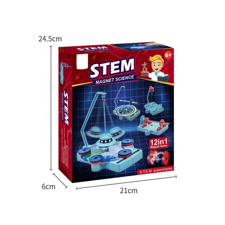 STEM Magnet Science - 12in1 Scientific Magnet Game