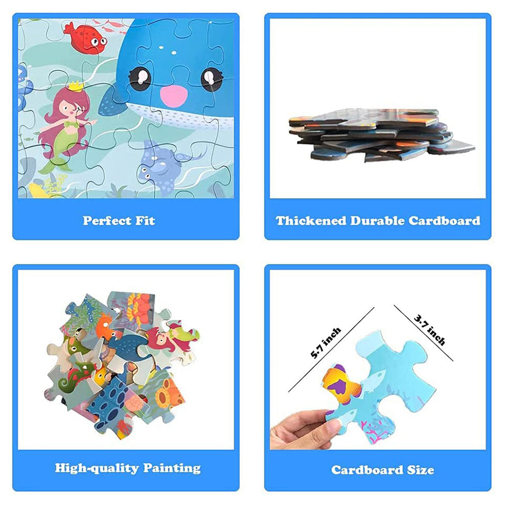 Ocean Wrold Jumbo Floor Jigsaw Puzzle – 35 pieces