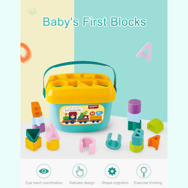 Huanger Baby’s First Blocks – Shape Sorter