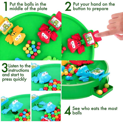 Happy Little Crocodile Interactive Ball Game For Kids