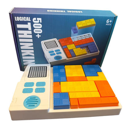Electronic IQ Brain Teaser Puzzle Game For Kids And Adults With LCD Screen With 500 Challenges