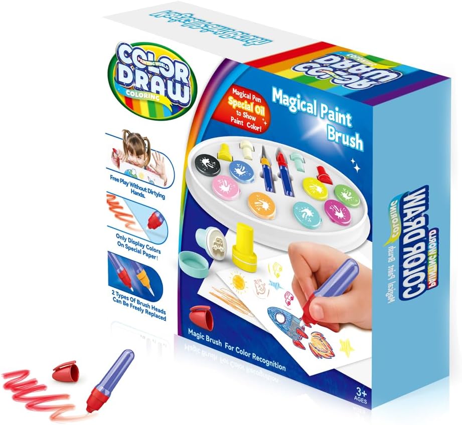 Color-Changing Magic Brush Kids Painting Set