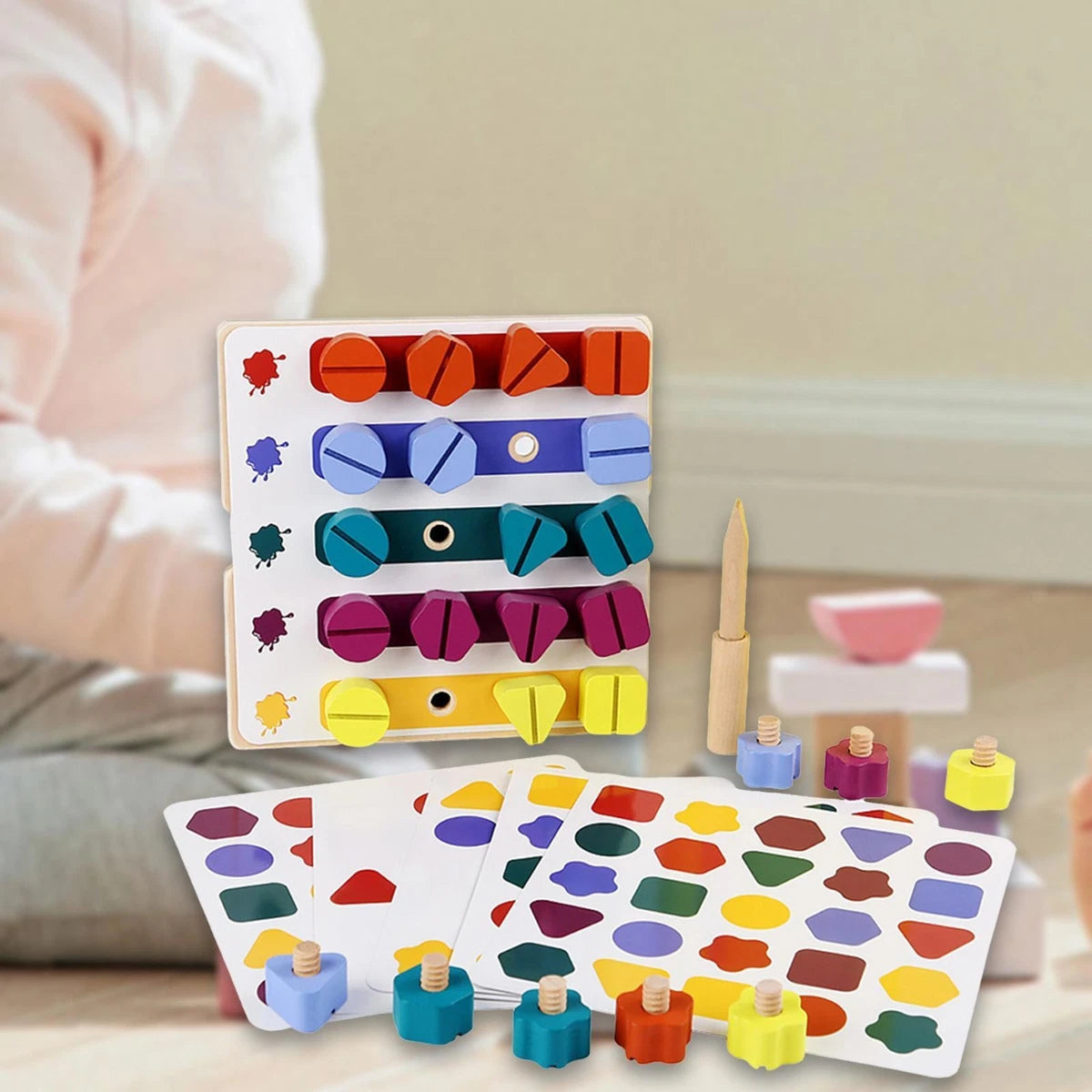 Rainbow Nut Shape Screw Driver Board