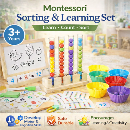 Number Cognitive Operation Bead Matching Game