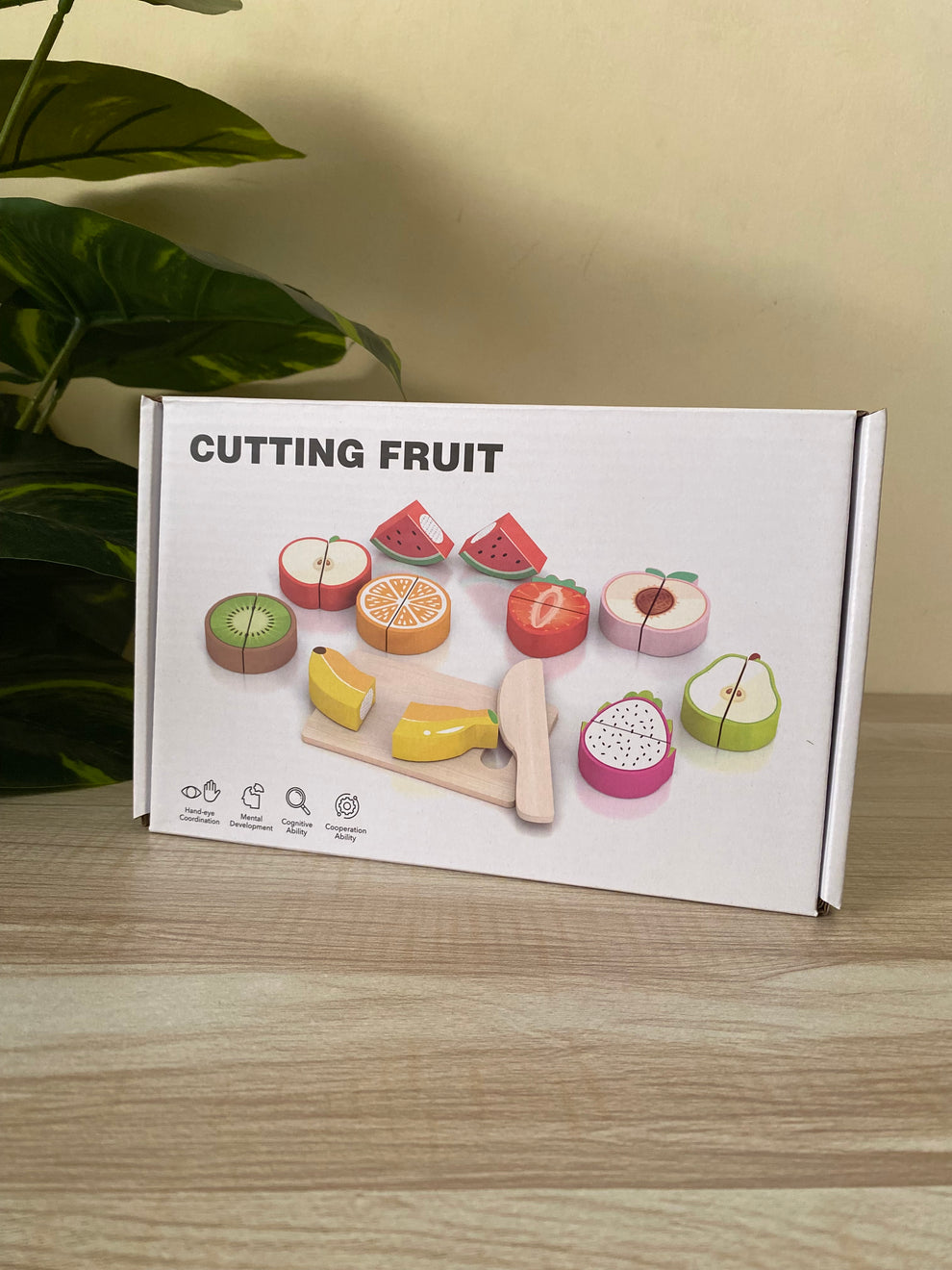 Wooden Cutting Fruit Set