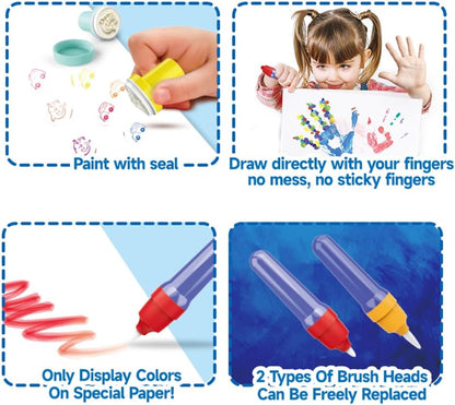 Color-Changing Magic Brush Kids Painting Set
