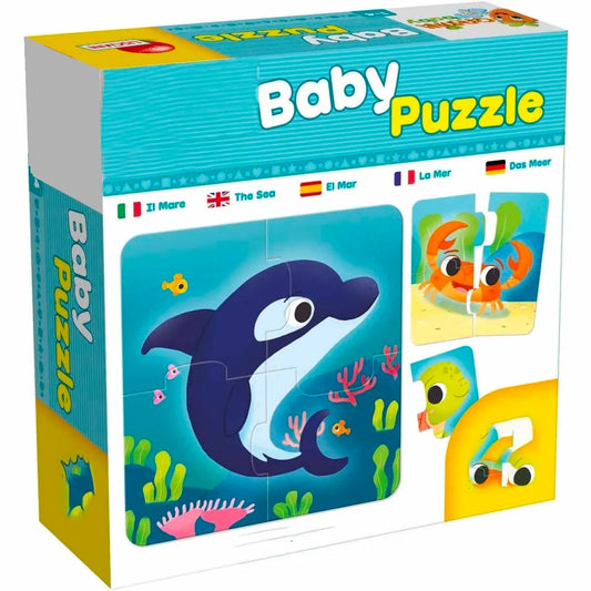 Baby Logic Puzzle – (Marine Animals)