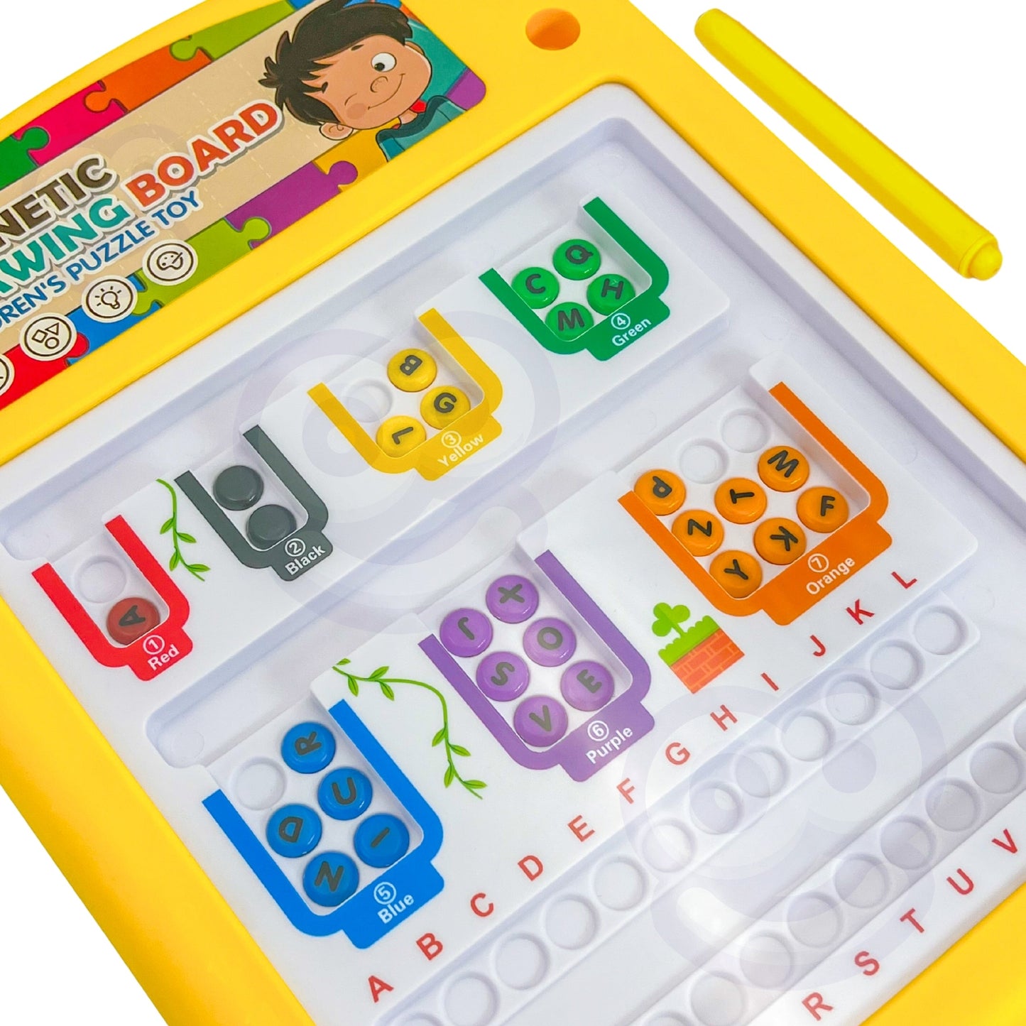 Magnetic Letter Maze Drawing Board