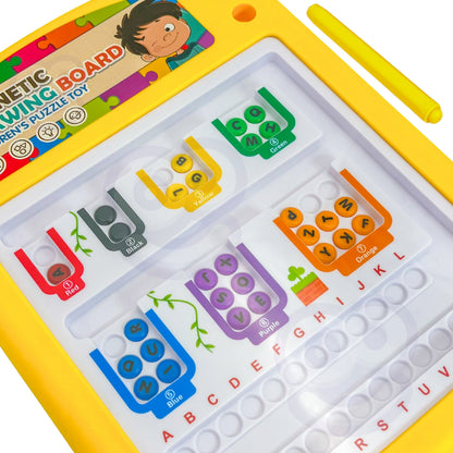 Magnetic Letter Maze Drawing Board