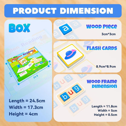 CVC Word Building Spelling Game (3 Letter Words)