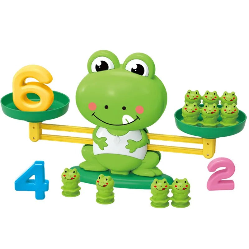 Frog Balance Scale Mathematics Learning Kit